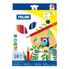 Milan Pack de 18 Lapices Hexagonales de Colores - 2,83€