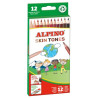 Alpino Skin Tones Pack de 12 Lapices de Colores Hexagonales