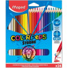 Maped Color´Peps Strong Pack de 24 Lapices Triangulares de