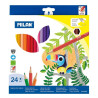 Milan Pack de 24 Lapices Hexagonales de Colores - 3,59€