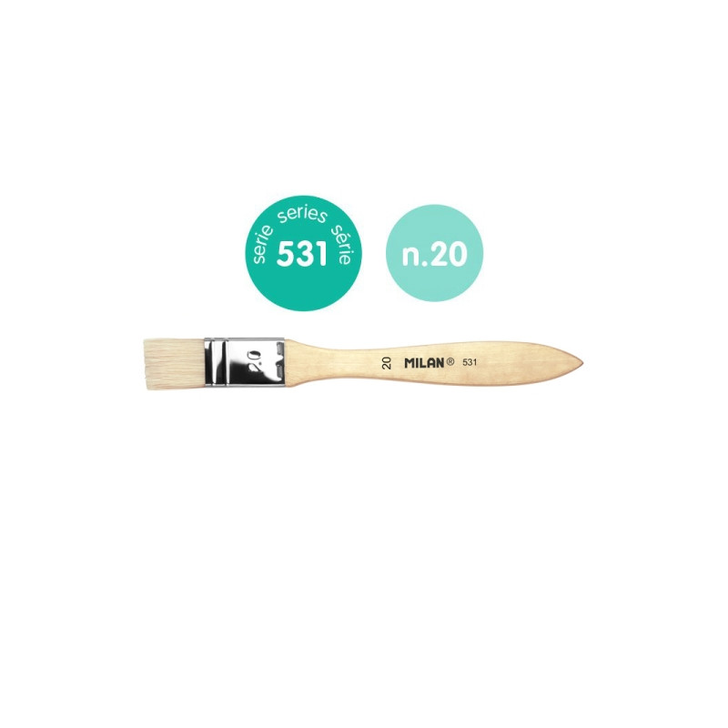 Milan 531 Paletina para Barnices y Oleo de 20mm - 1,09€