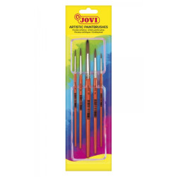 Jovi Artistic Paintbrushes Blister con 5 Pinceles Redondos
