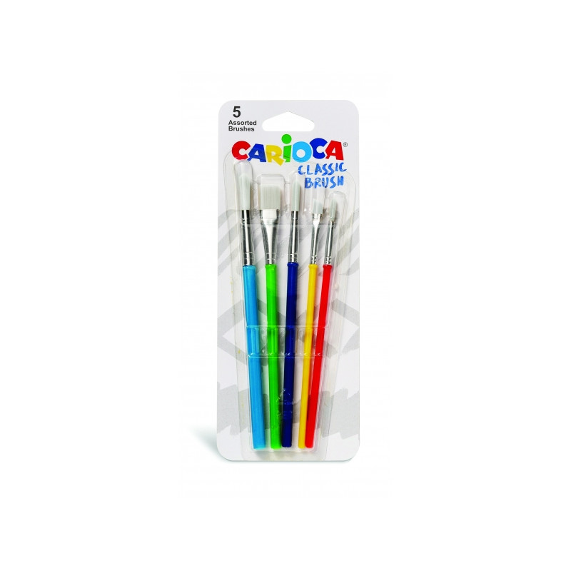 Carioca Pinceles Pack de 5 Pinceles Compatible - 4,76€