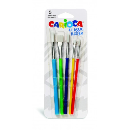 Carioca Pinceles Pack de 5 Pinceles Compatible - 4,76€
