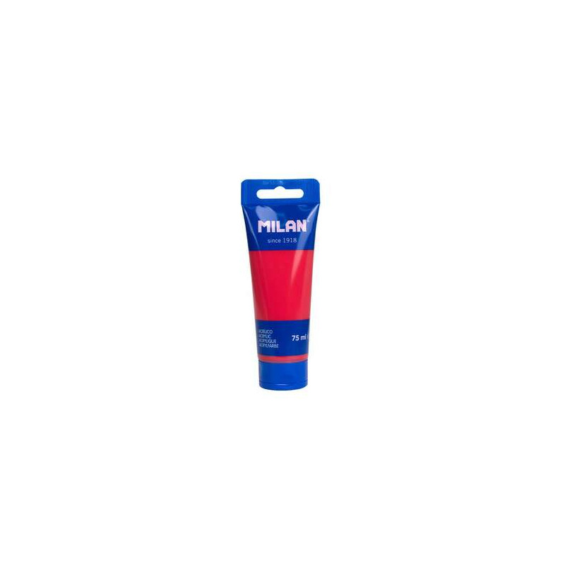 Milan Tubo de Pintura Acrilica 75ml Rojo Compatible - 9,29€