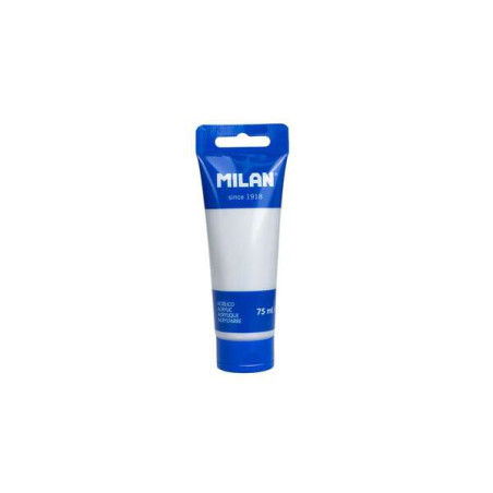 Milan Tubo de Pintura Acrilica 75ml Plata Compatible - 9,51€