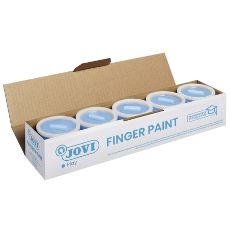 Jovi Bote de Pintura de Dedos Azul Compatible - 8,41€