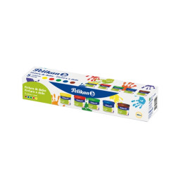 Pelikan Pack de 5 Botes de Pintura para Dedos - 5,36€