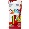 Carioca Joy Paperboard Pack de 6 Rotuladores de Punta Fina