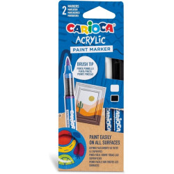 Cartucho de tinta Carioca Acrylic Pack de 2 Marcadores de