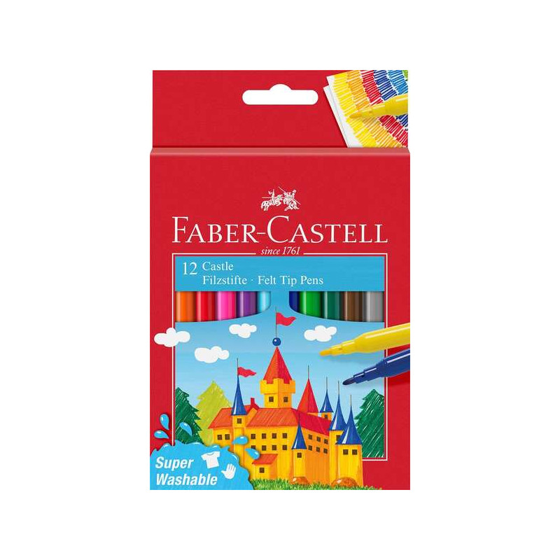 Cartucho de tinta Faber-Castell Castle Pack de 12