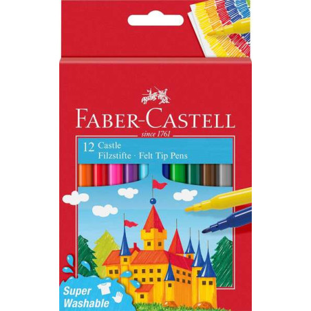 Cartucho de tinta Faber-Castell Castle Pack de 12