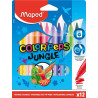 Cartucho de tinta Maped Color´Peps Jungle Pack de 12