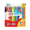 Carioca Joy Superlavables Pack de 12+2 Rotuladores - 1,52€
