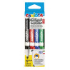 Carioca Whiteboard Clip Pack de 4 Rotuladores Borrables