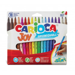 Cartucho de tinta Carioca Joy Pack de 18 Rotuladores - 2,27€