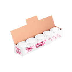 Jovi Bote de Tempera Escolar 35ml Blanco Compatible - 0,73€