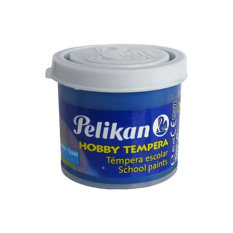 Pelikan Tempera Escolar Frasco 40ml Cyan Compatible - 1,06€