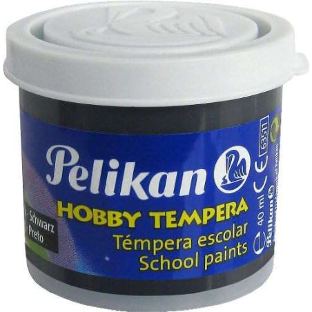 Pelikan Tempera Escolar Frasco 40ml Negro Compatible - 1,06€