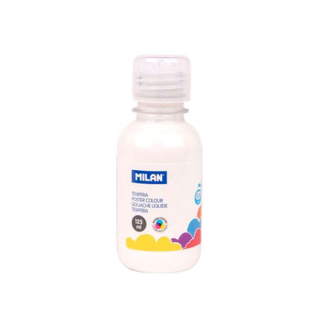 Milan Botella de Tempera 125ml Blanco Compatible - 1,36€