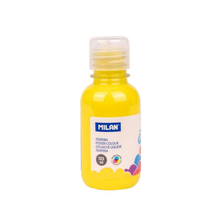 Milan Botella de Tempera 125ml Amarillo Compatible - 1,36€
