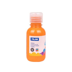 Milan Botella de Tempera 125ml Naranja Compatible - 1,36€