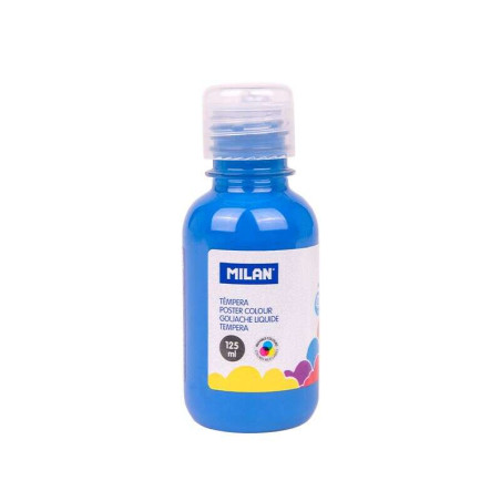 Milan Botella de Tempera 125ml Azul Compatible - 1,36€