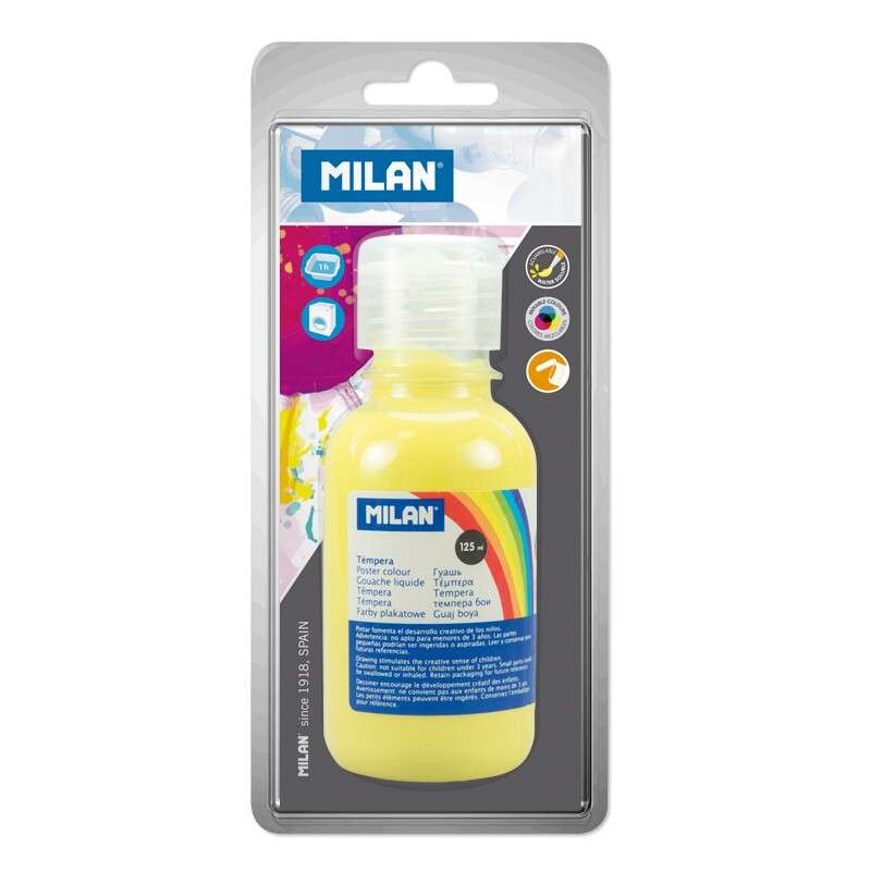 Milan Botella de Tempera 125 ml Compatible - 1,37€