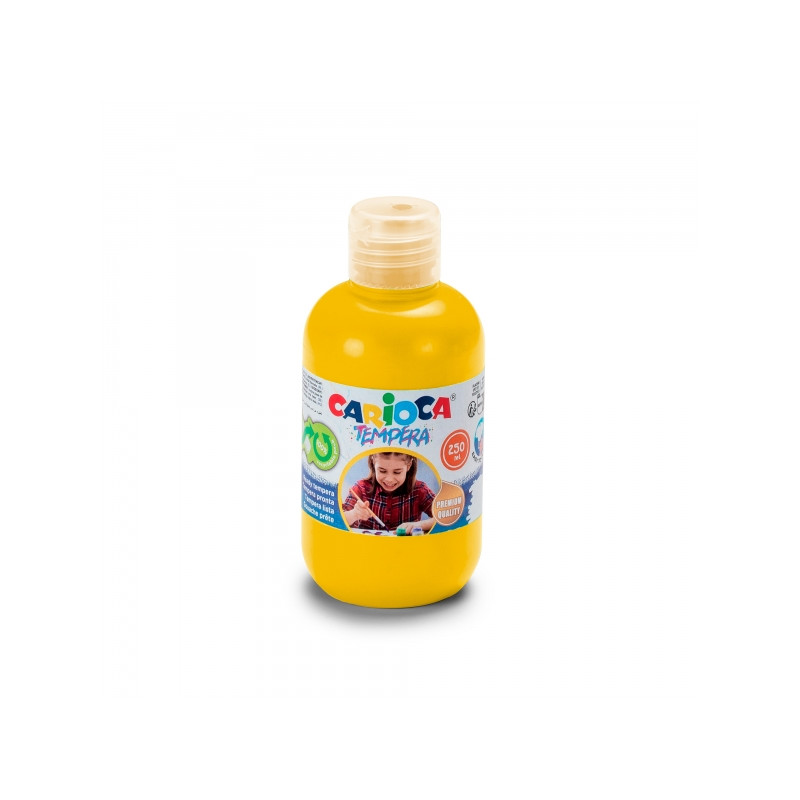 Carioca Botella Tempera 250ml Amarillo Compatible - 1,73€