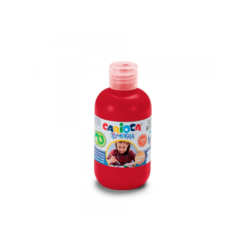 Carioca Botella de Tempera 250ml Rojo Compatible - 1,73€