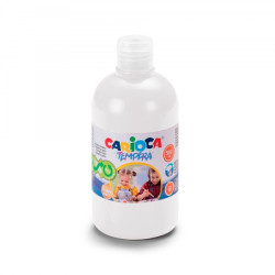 Carioca Botella Tempera 500ml Blanco Compatible - 2,24€