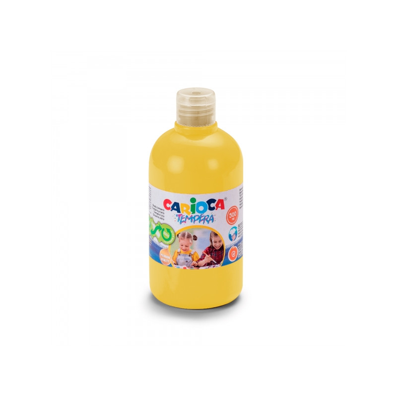 Carioca Botella Tempera 500ml Amarillo Compatible - 2,24€