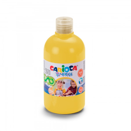 Carioca Botella Tempera 500ml Amarillo Compatible - 2,24€