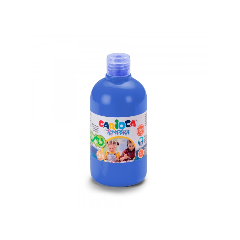 Carioca Botella de Tempera 500ml Azul Compatible - 2,24€