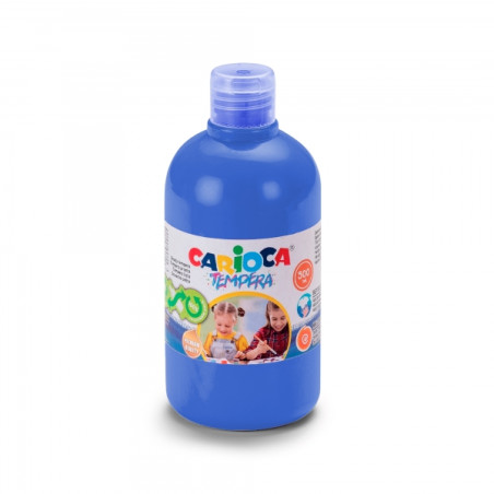Carioca Botella de Tempera 500ml Azul Compatible - 2,24€
