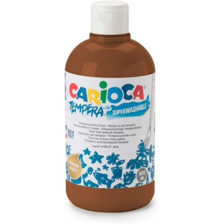 Carioca Botella Tempera 500ml Marrón Compatible - 2,24€