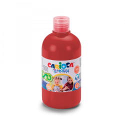 Carioca Botella de Tempera 500ml Rojo Compatible - 2,24€