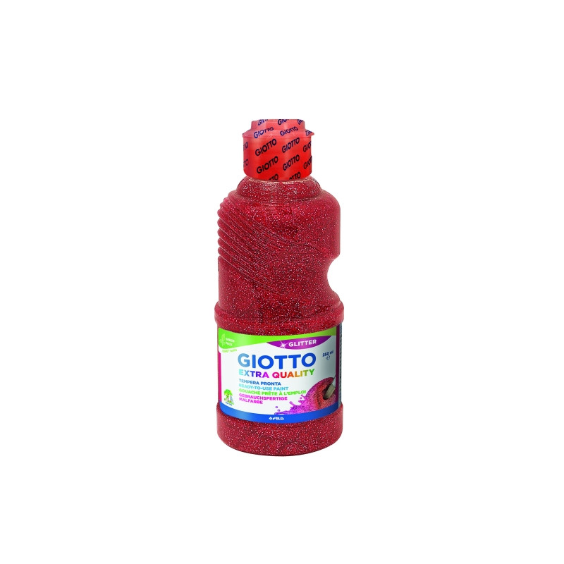 Giotto Extra Quality Glitter Tempera Rojo Compatible - 4,22€