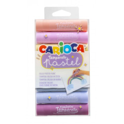 Carioca Temperello Pack de 8 Temperas Solidas - 4,28€