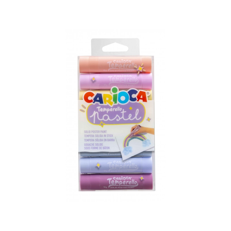 Carioca Temperello Pack de 8 Temperas Solidas - 4,28€