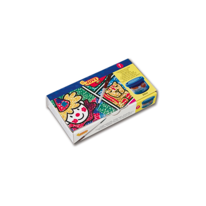 Jovi Pack de 7 Botes de Tempera 35ml Compatible - 5,12€