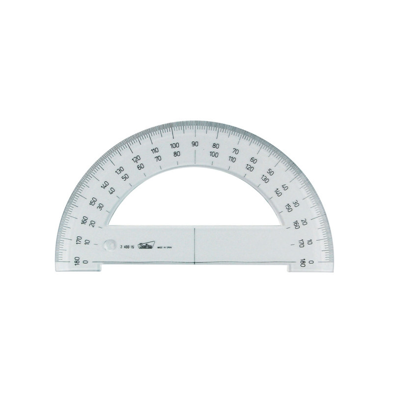 Safta Cristal Semicirculo de 15cm Compatible - 0,22€