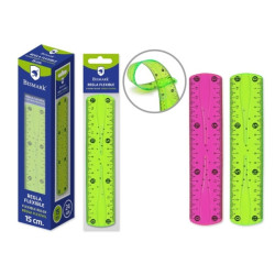 Bismark Regla Flexible 15cm Surtido Compatible - 0,68€
