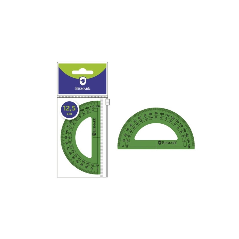 Bismark Transportador de Angulos Acrilico 12.5cm - 1,37€