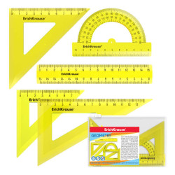 ErichKrause Pack de 5 Reglas de Dibujo Compatible - 1,69€