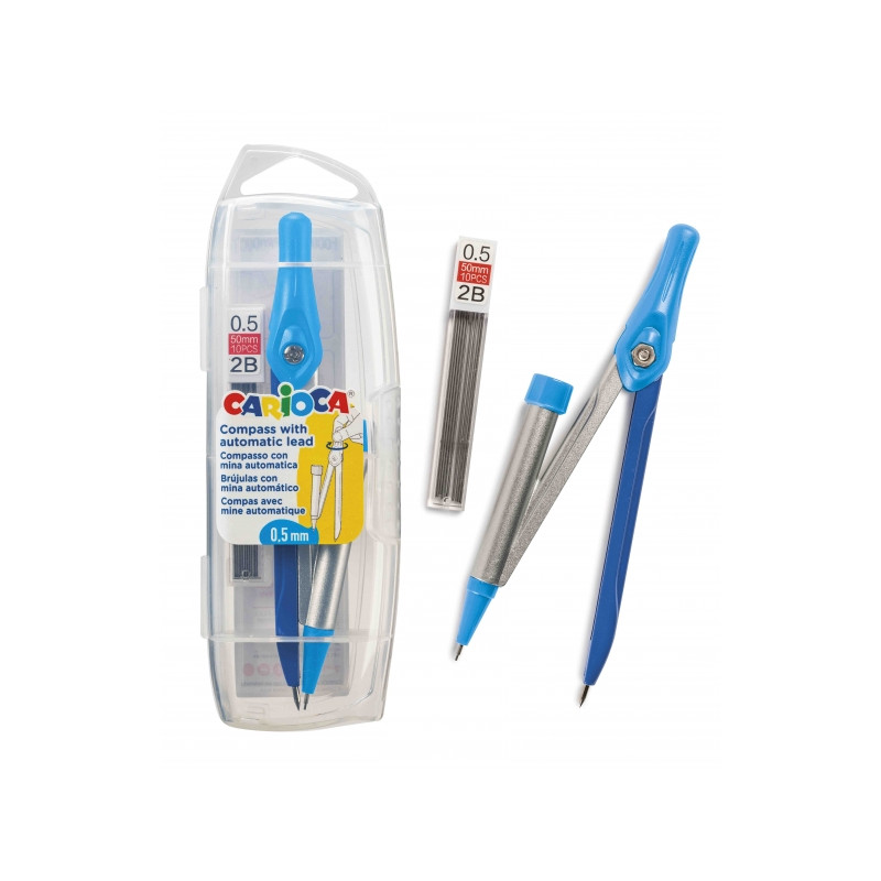 Carioca Compas Ajustable con Portaminas Compatible - 2,03€