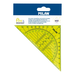 Milan Flex and Resistant Acid Escuadra Geometrica 14cm 