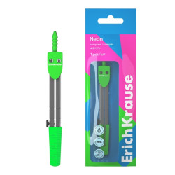 ErichKrause Neon Compas Escolar Verde Compatible - 1,00€