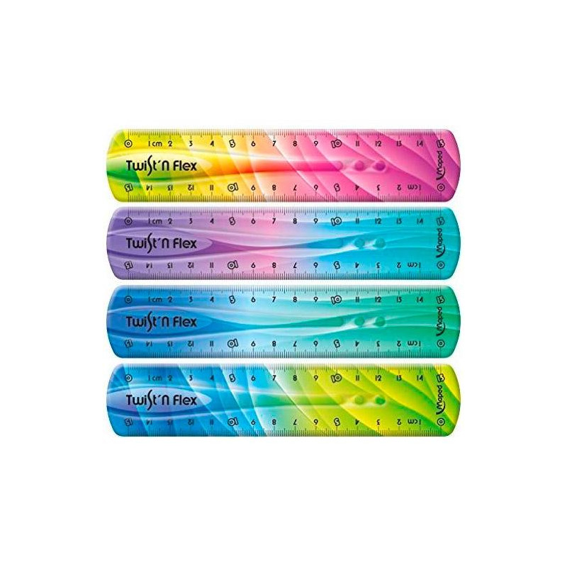 Maped Twist´n Flex Regla de Flexible 15cm Compatible - 1,31€