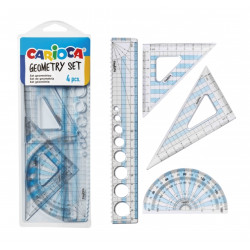Carioca Pack Geometrico de 4 Herramientas Compatible - 1,44€
